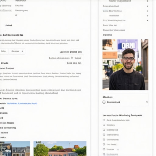 Optimized Google My Business profile showcasing local neighborhood data and reviews in Indianapolis.