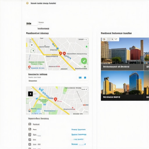 Effective Maps Optimization Dashboard Google My Business dashboard showing local search results for Indianapolis.