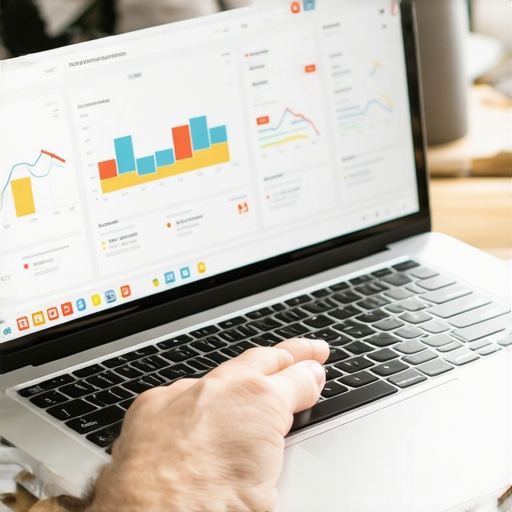 Local SEO analytics showing rankings and reviews for Indianapolis businesses.