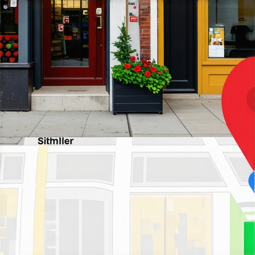 A vibrant street scene in Indianapolis highlighting local storefronts optimized for SEO