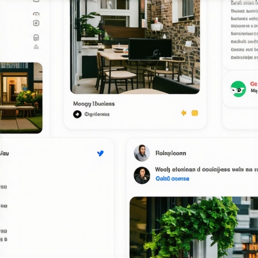 Optimized GMB Listing Dashboard Google My Business dashboard displaying optimized business information and reviews.