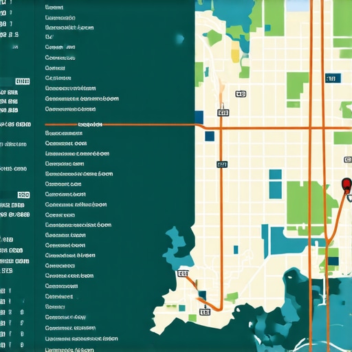 Infographic depicting the steps to optimize Indiana maps for local SEO in 2026.
