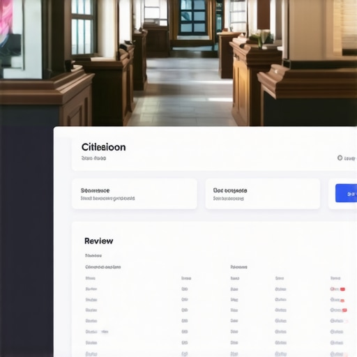 Performance dashboard displaying citation consistency and review metrics for Indianapolis local search optimization