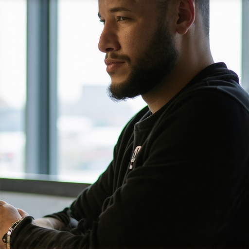 Indianapolis business owner updating Google My Business listing with digital tools